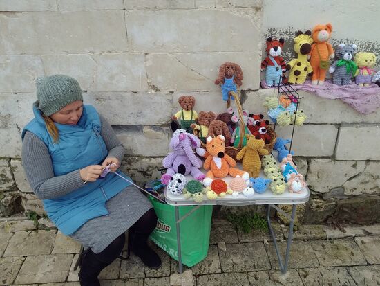 Коломенская мастерица вязаных игрушек