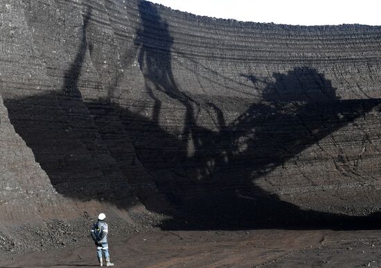 Добыча угля в Красноярском крае