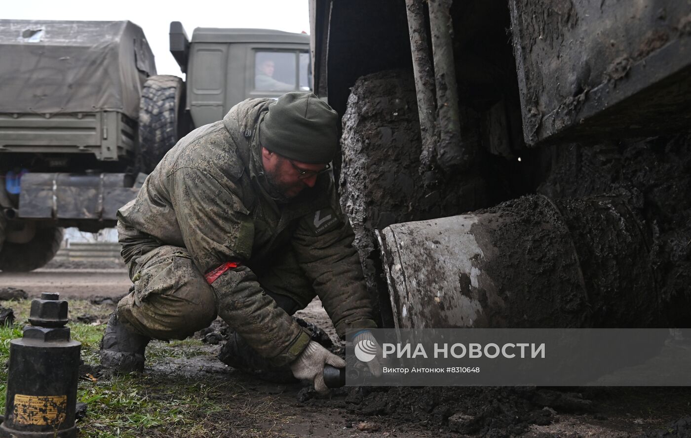 Работа РСЗО "Ураган" в Харьковской области