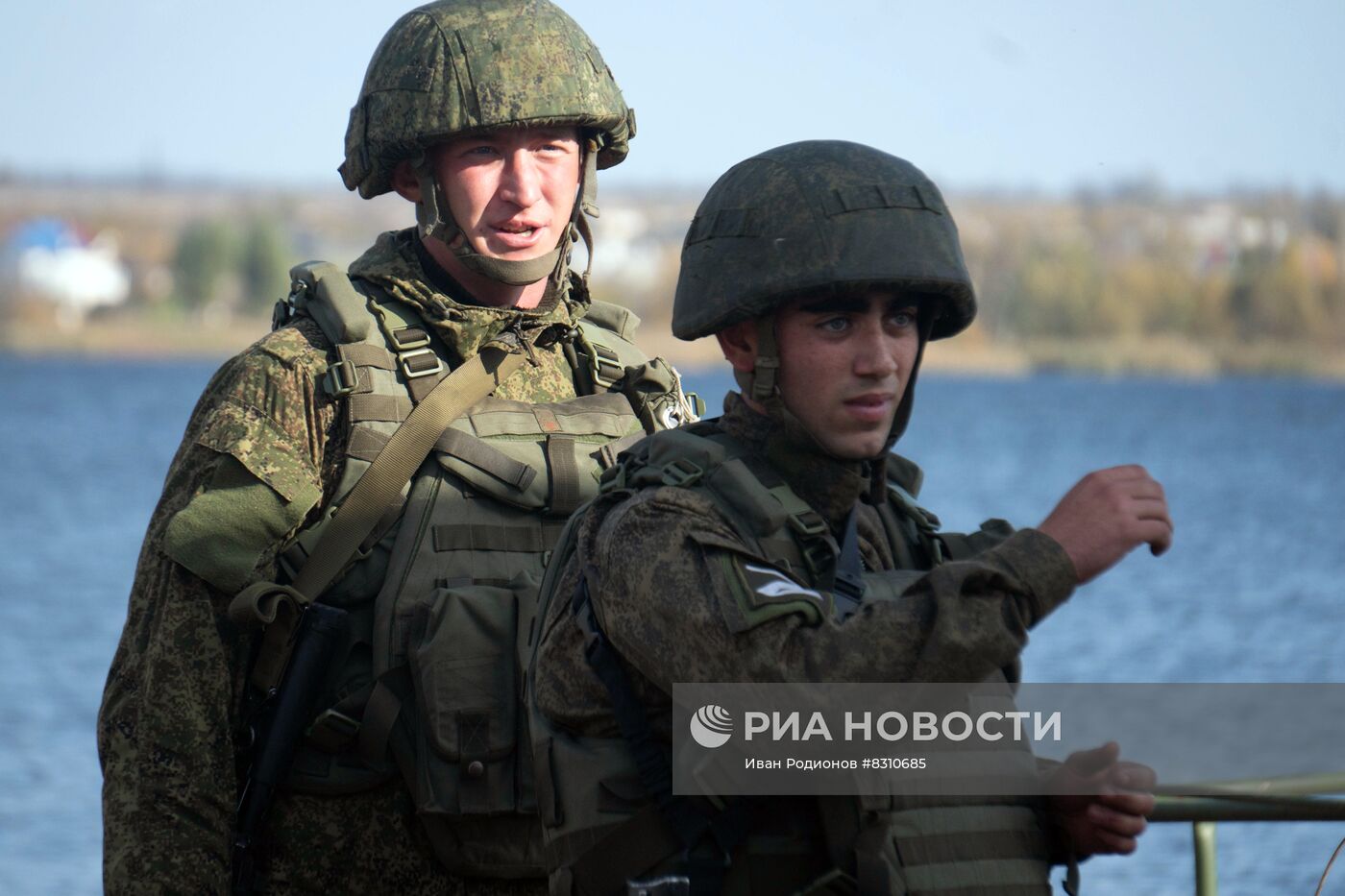 Понтонеры в Херсоне