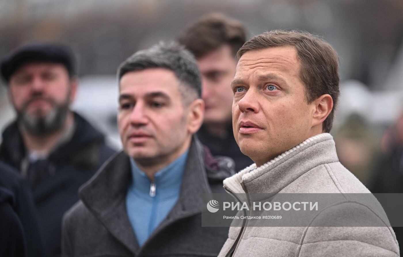 Строительство автовокзала "Красногвардейский" в Москве