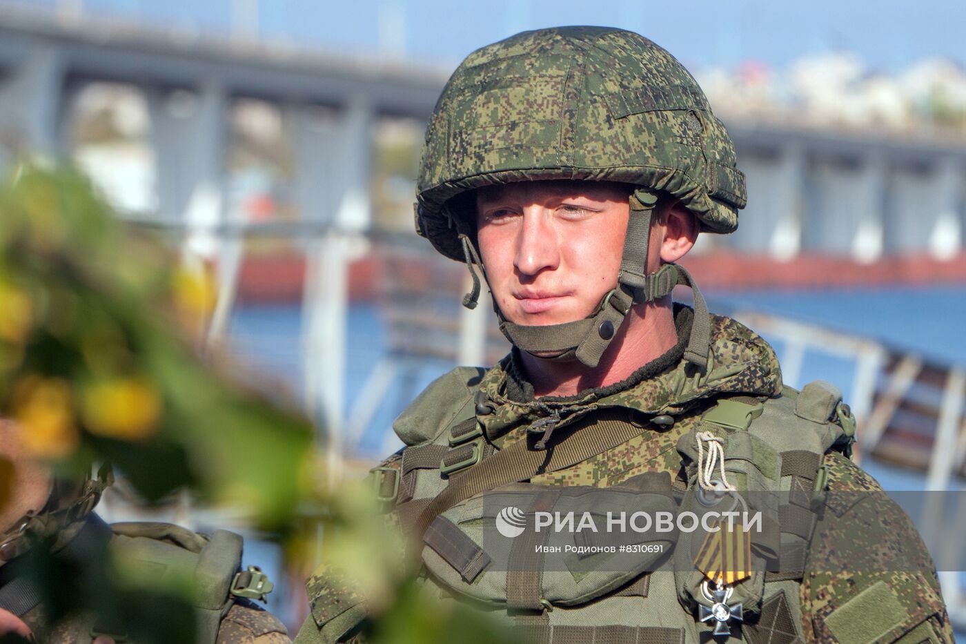 Понтонеры в Херсоне