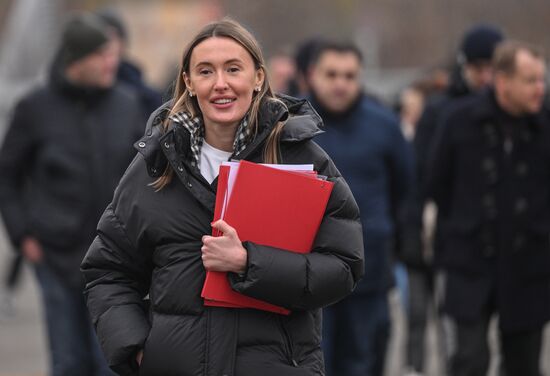 Строительство автовокзала "Красногвардейский" в Москве 