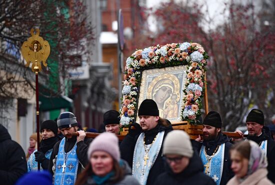 Всероссийский крестный ход в честь праздника Казанской иконы Божией Матери