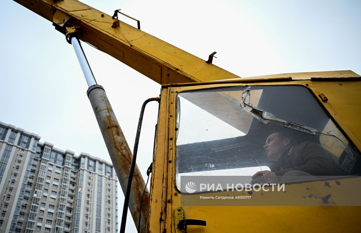 Строительство автовокзала "Красногвардейский" в Москве