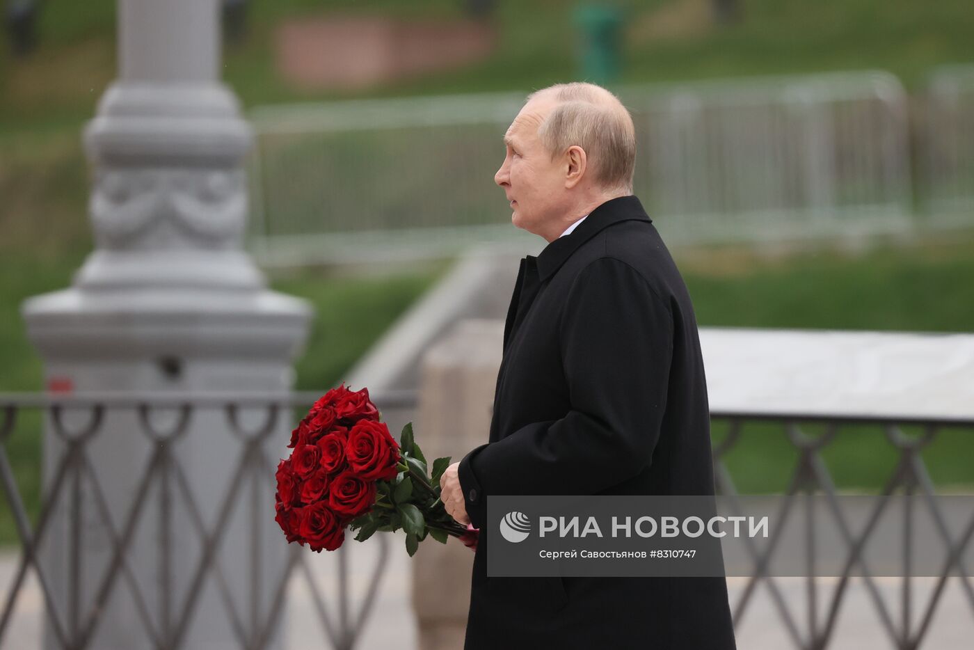 Президент РФ В.Путин принял участие в праздновании Дня народного единства