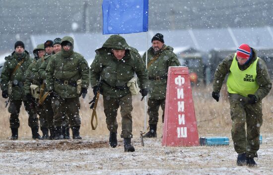 Боевая подготовка мобилизованных в Челябинской области