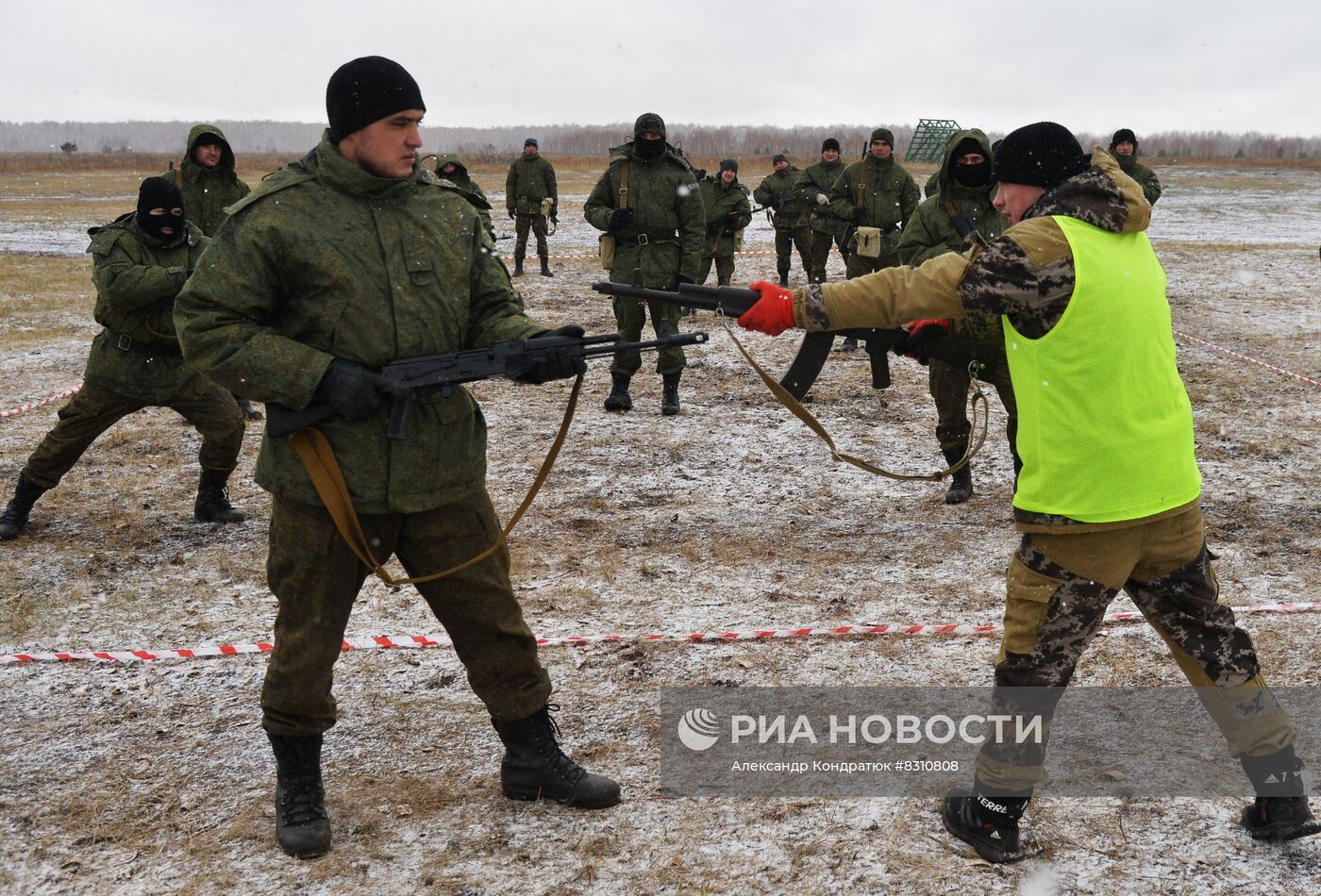 Боевая подготовка мобилизованных в Челябинской области