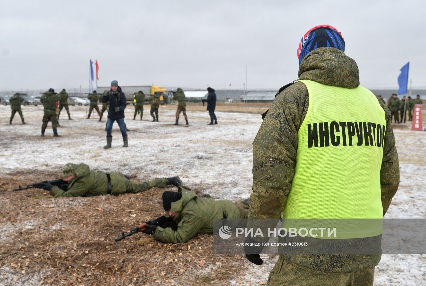 Боевая подготовка мобилизованных в Челябинской области