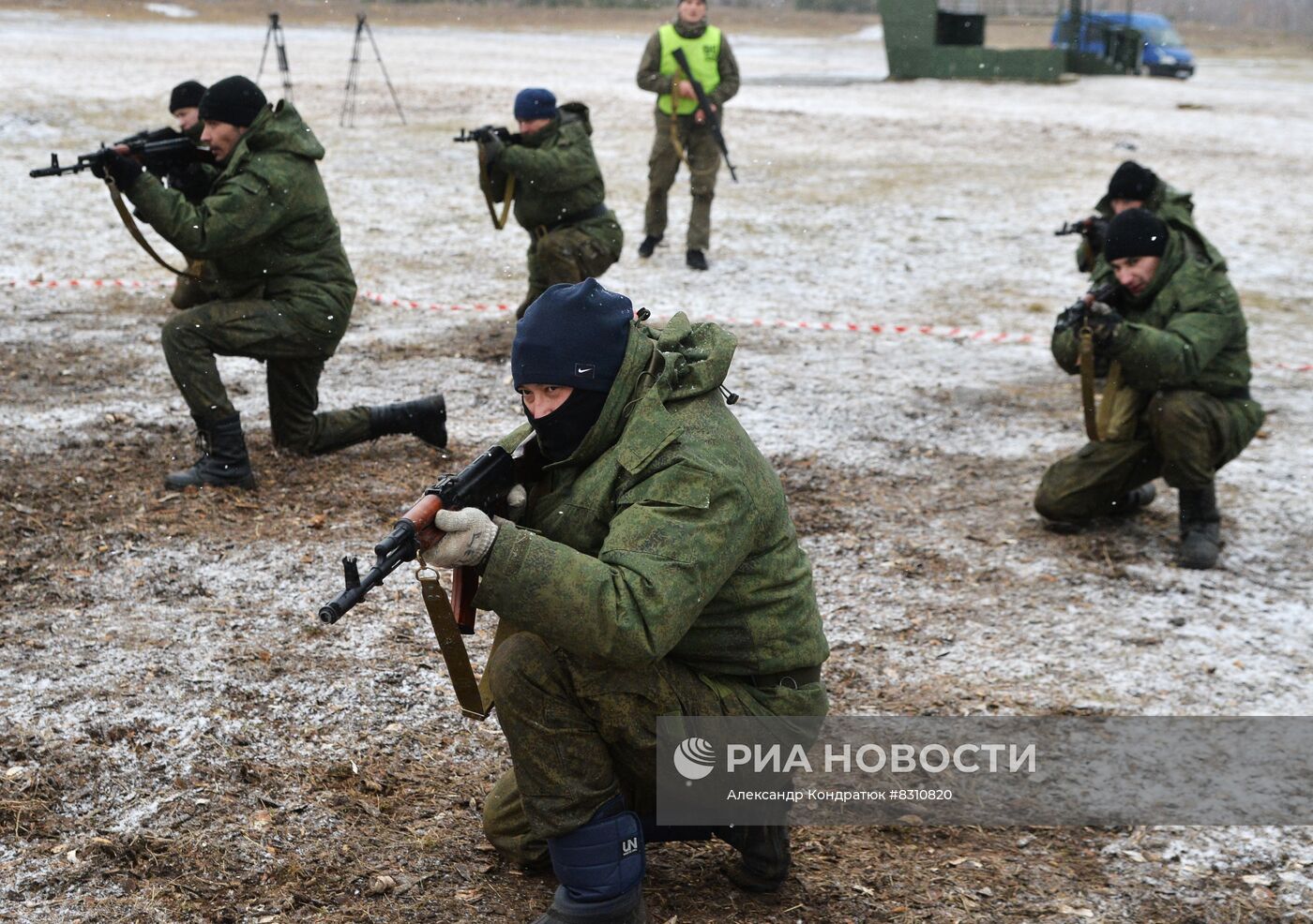 Боевая подготовка мобилизованных в Челябинской области