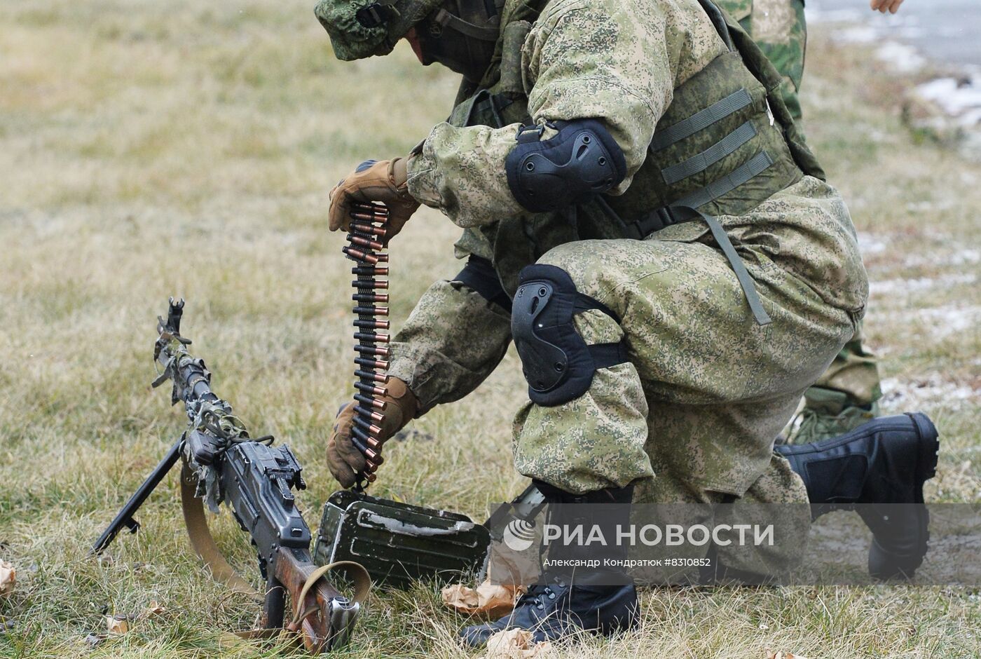 Боевая подготовка мобилизованных в Челябинской области