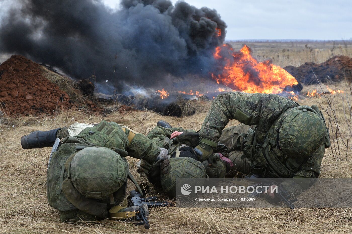 Боевая подготовка мобилизованных в Челябинской области