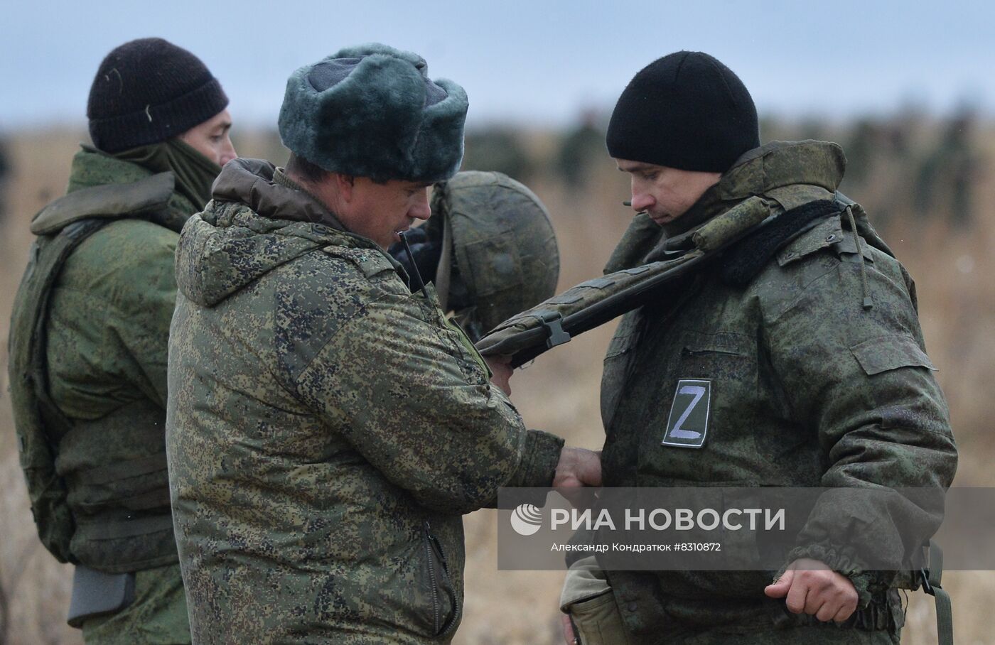 Боевая подготовка мобилизованных в Челябинской области