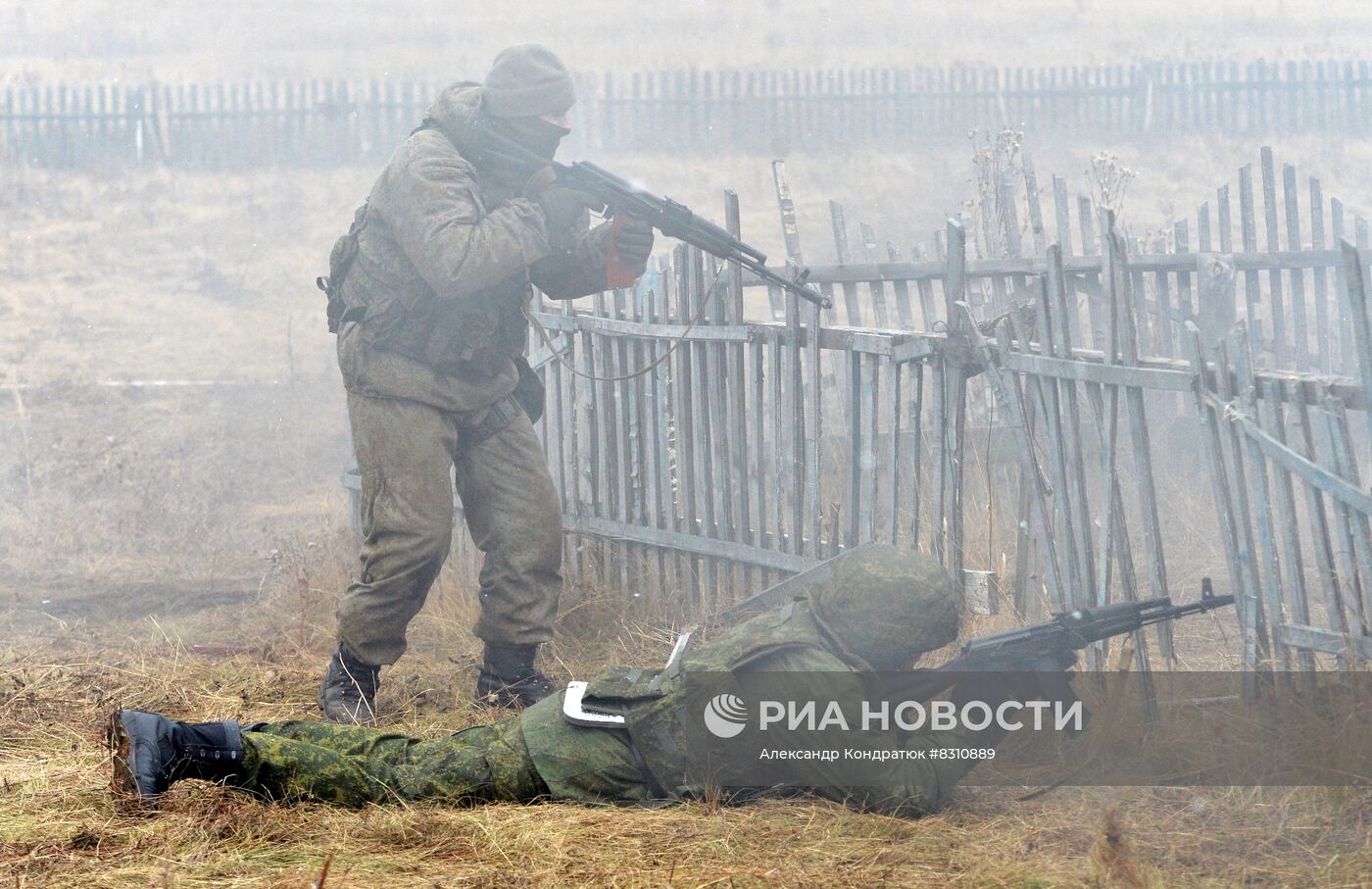 Боевая подготовка мобилизованных в Челябинской области