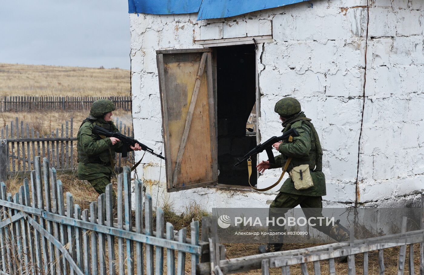 Боевая подготовка мобилизованных в Челябинской области