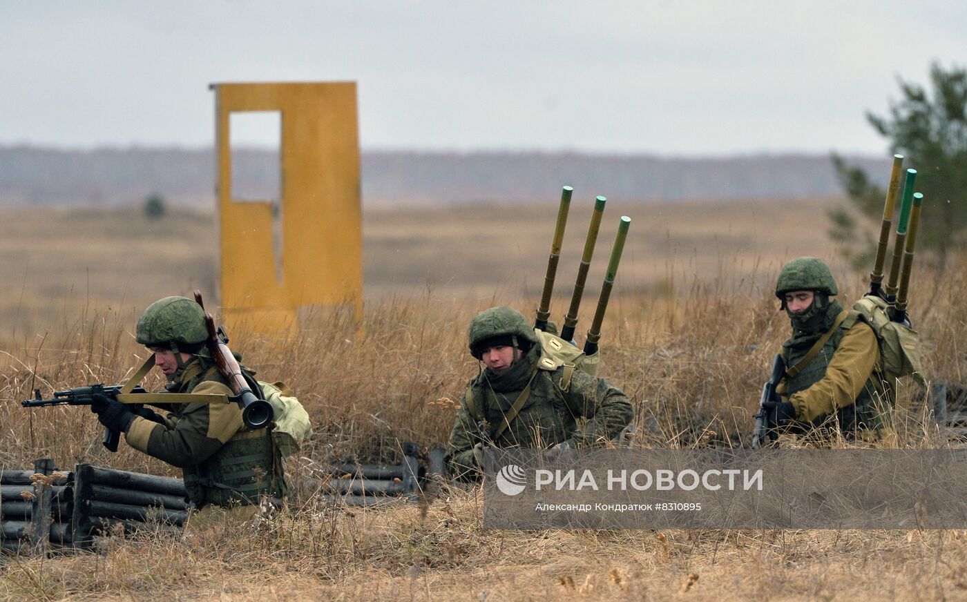 Боевая подготовка мобилизованных в Челябинской области