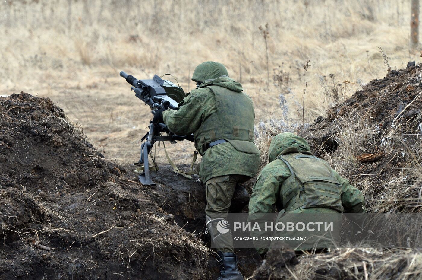 Боевая подготовка мобилизованных в Челябинской области