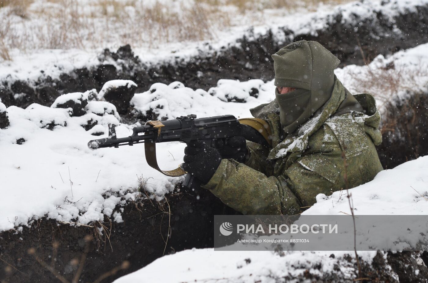 Боевая подготовка мобилизованных в Челябинской области