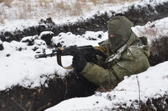 Боевая подготовка мобилизованных в Челябинской области