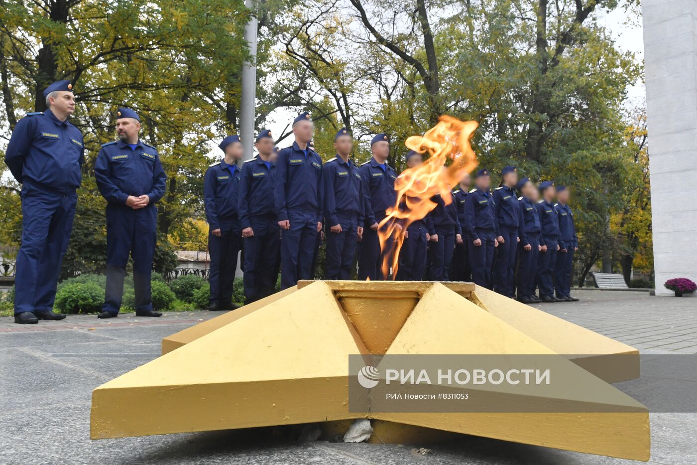Курсанты спецфакультета Мелитопольского госуниверситета приняли воинскую присягу на верность РФ