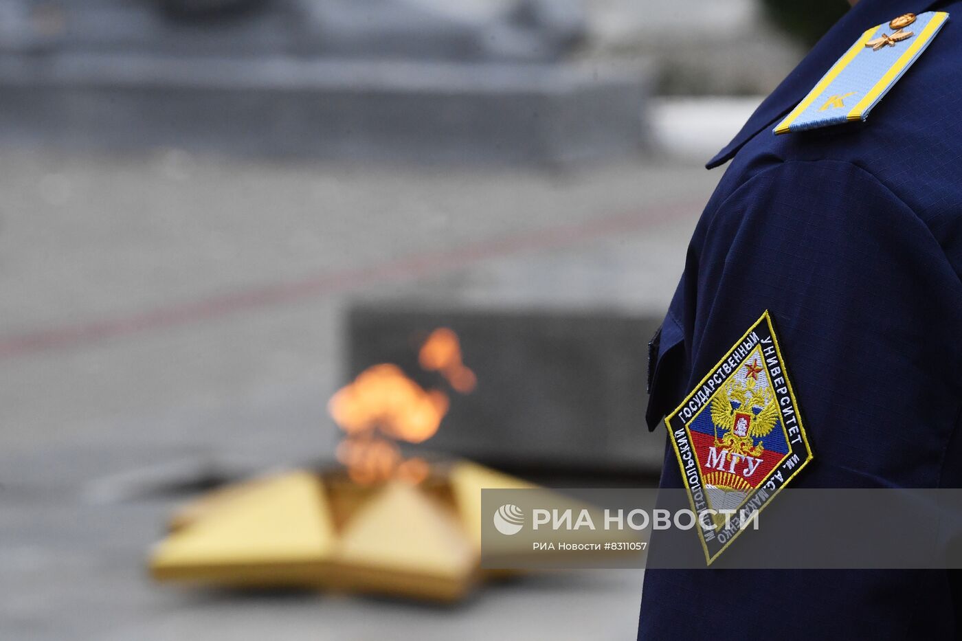 Курсанты спецфакультета Мелитопольского госуниверситета приняли воинскую присягу на верность РФ