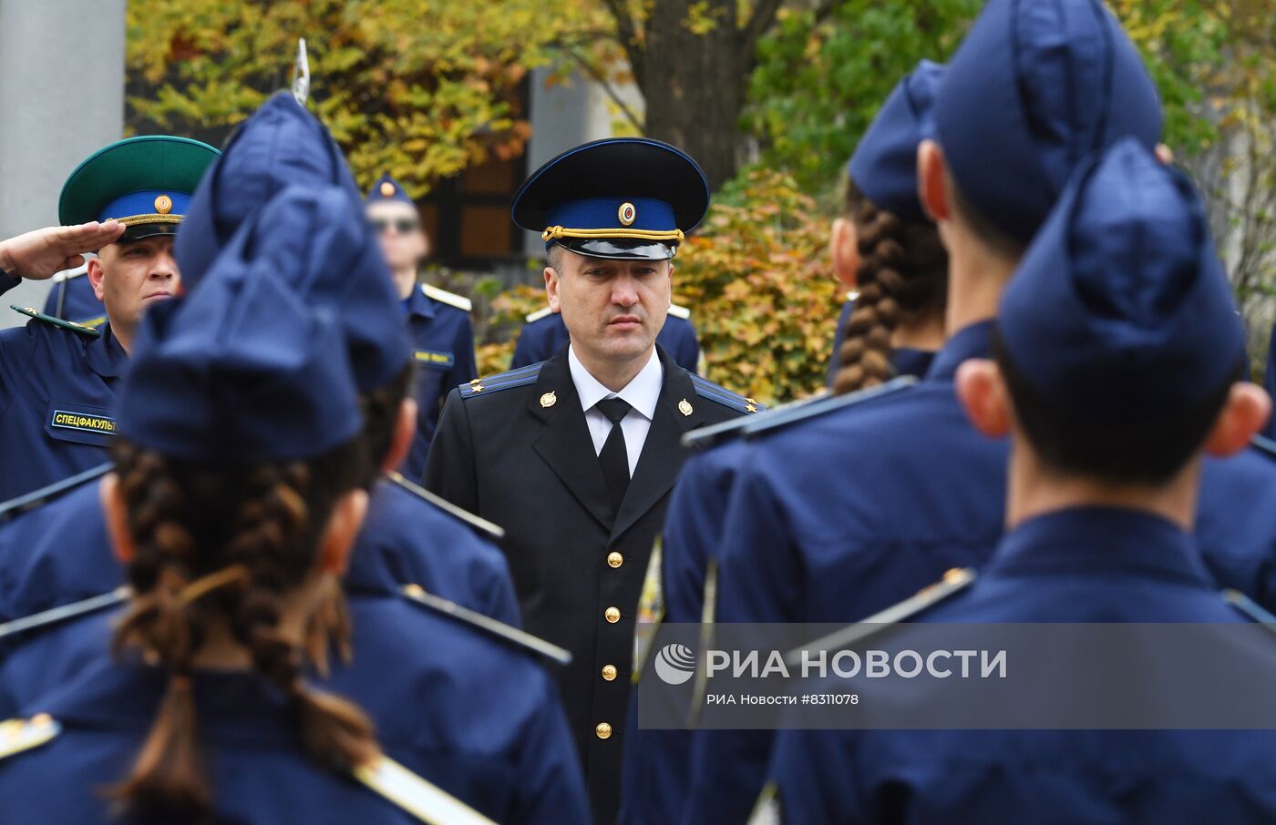 Курсанты спецфакультета Мелитопольского госуниверситета приняли воинскую присягу на верность РФ