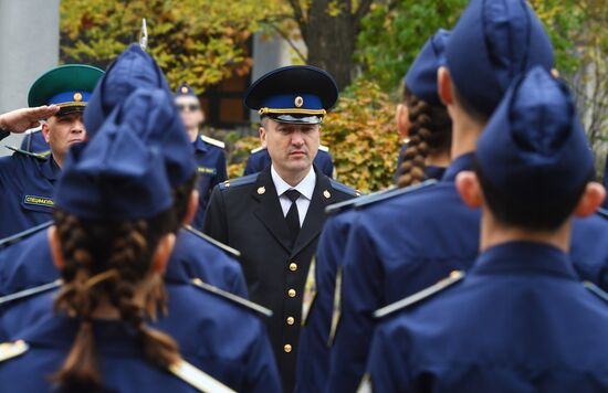 Курсанты спецфакультета Мелитопольского госуниверситета приняли воинскую присягу на верность РФ