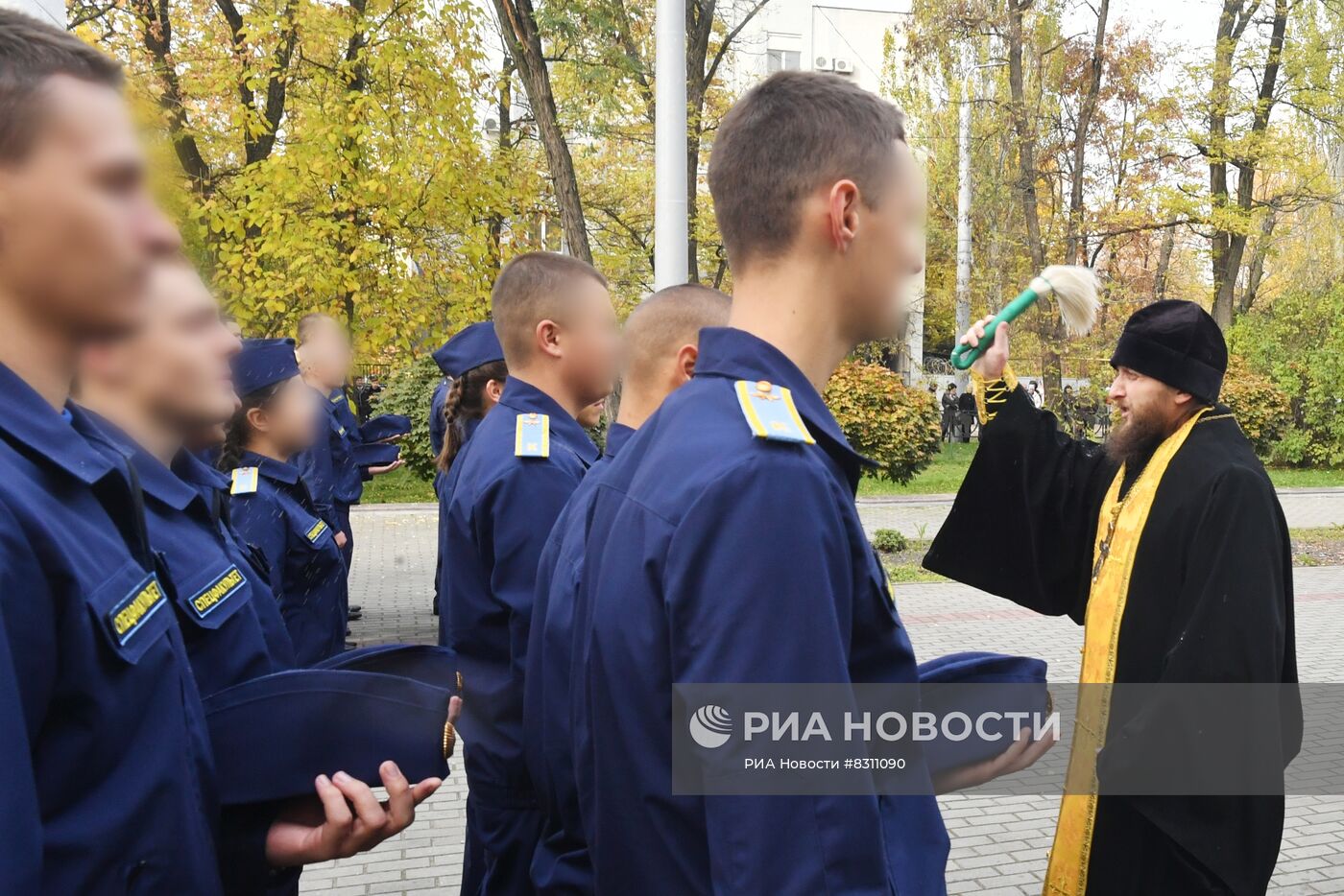 Курсанты спецфакультета Мелитопольского госуниверситета приняли воинскую присягу на верность РФ