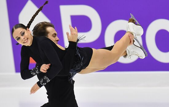 Фигурное катание. Гран-при России "Идель-2022". Танцы на льду. Ритмический танец