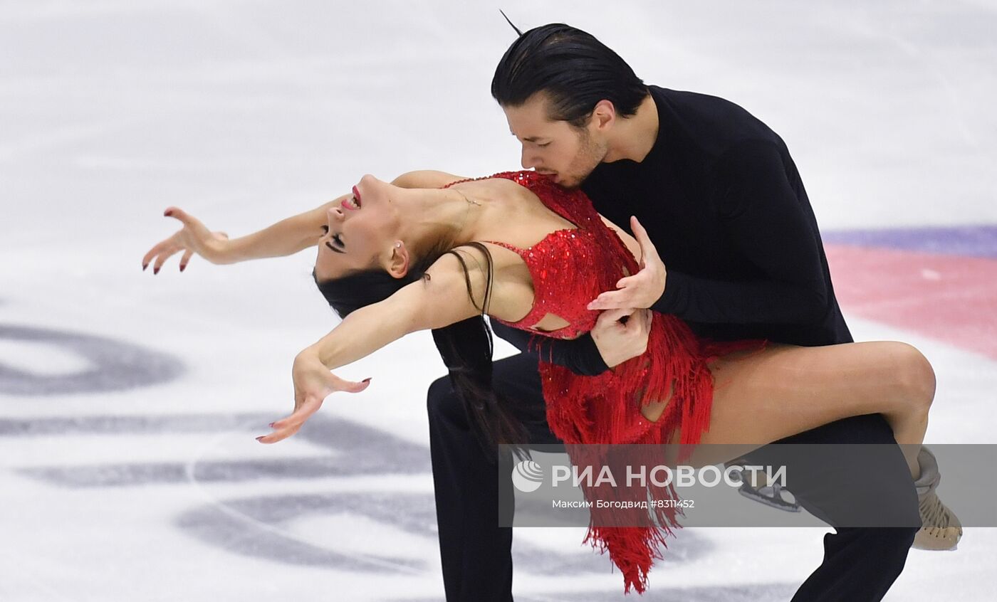 Фигурное катание. Гран-при России "Идель-2022". Танцы на льду. Ритмический танец
