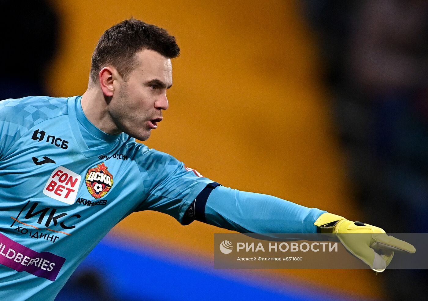 Футбол. РПЛ. Матч ЦСКА - "Пари НН"