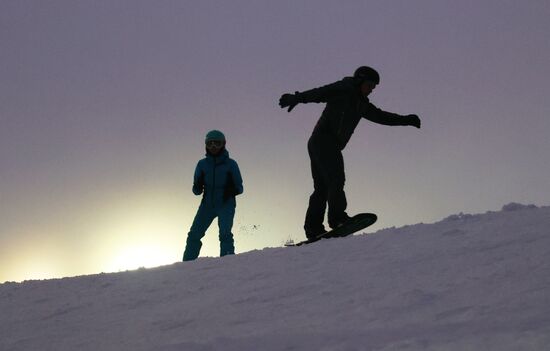 Открытие горнолыжного сезона в Хибинах