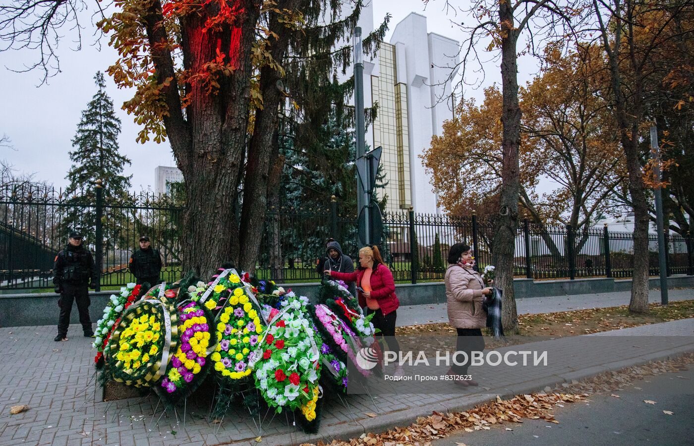 Акция протеста оппозиции в Кишиневе