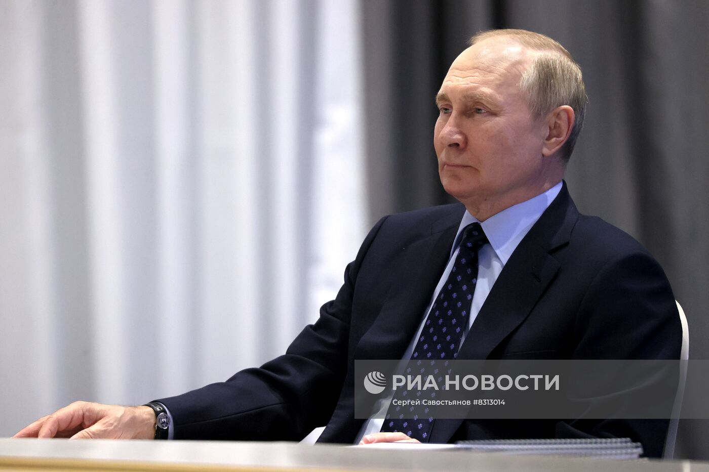 Рабочая поездка президента РФ В. Путина в Тверскую область