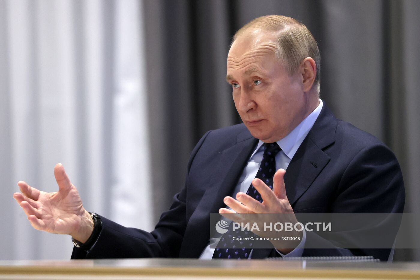 Рабочая поездка президента РФ В. Путина в Тверскую область