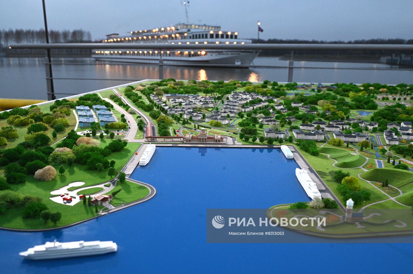 Рабочая поездка президента РФ В. Путина в Тверскую область