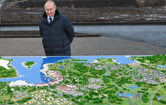 Рабочая поездка президента РФ В. Путина в Тверскую область