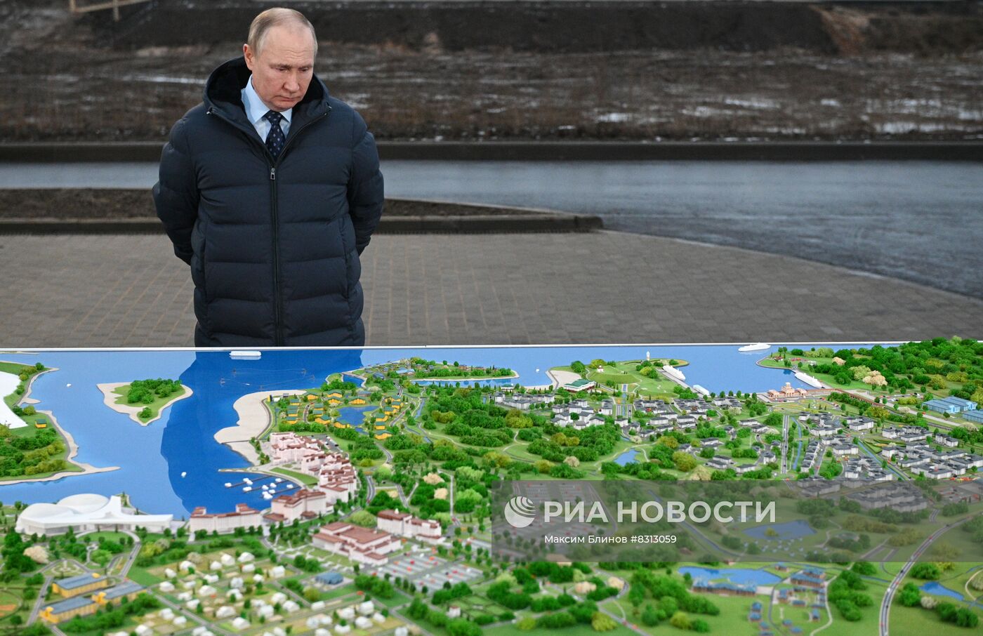 Рабочая поездка президента РФ В. Путина в Тверскую область