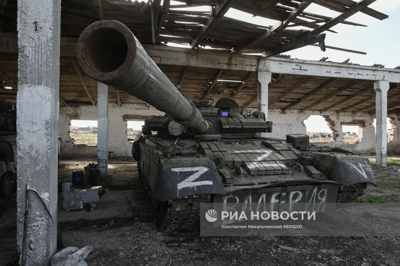 Работа ремонтных подразделений ЮВО на Запорожском направлении