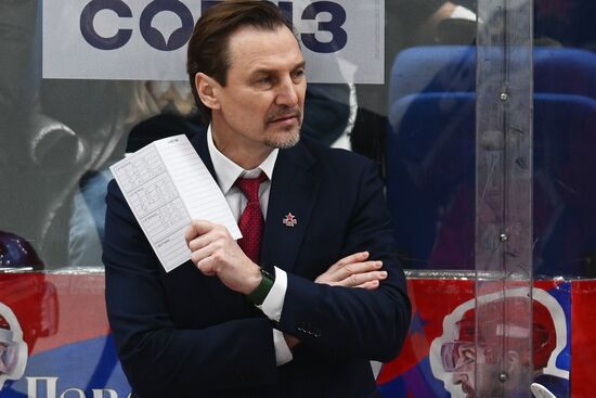 Хоккей. КХЛ. Матч ЦСКА - "Локомотив"