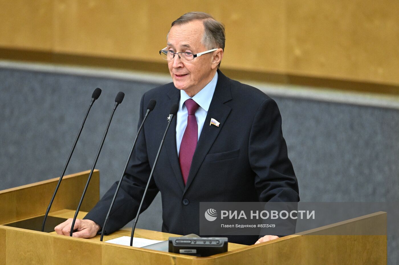 Пленарное заседание Госдумы РФ