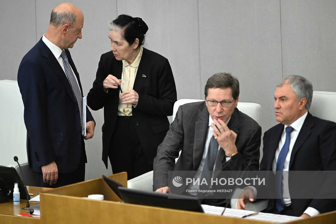 Пленарное заседание Госдумы РФ