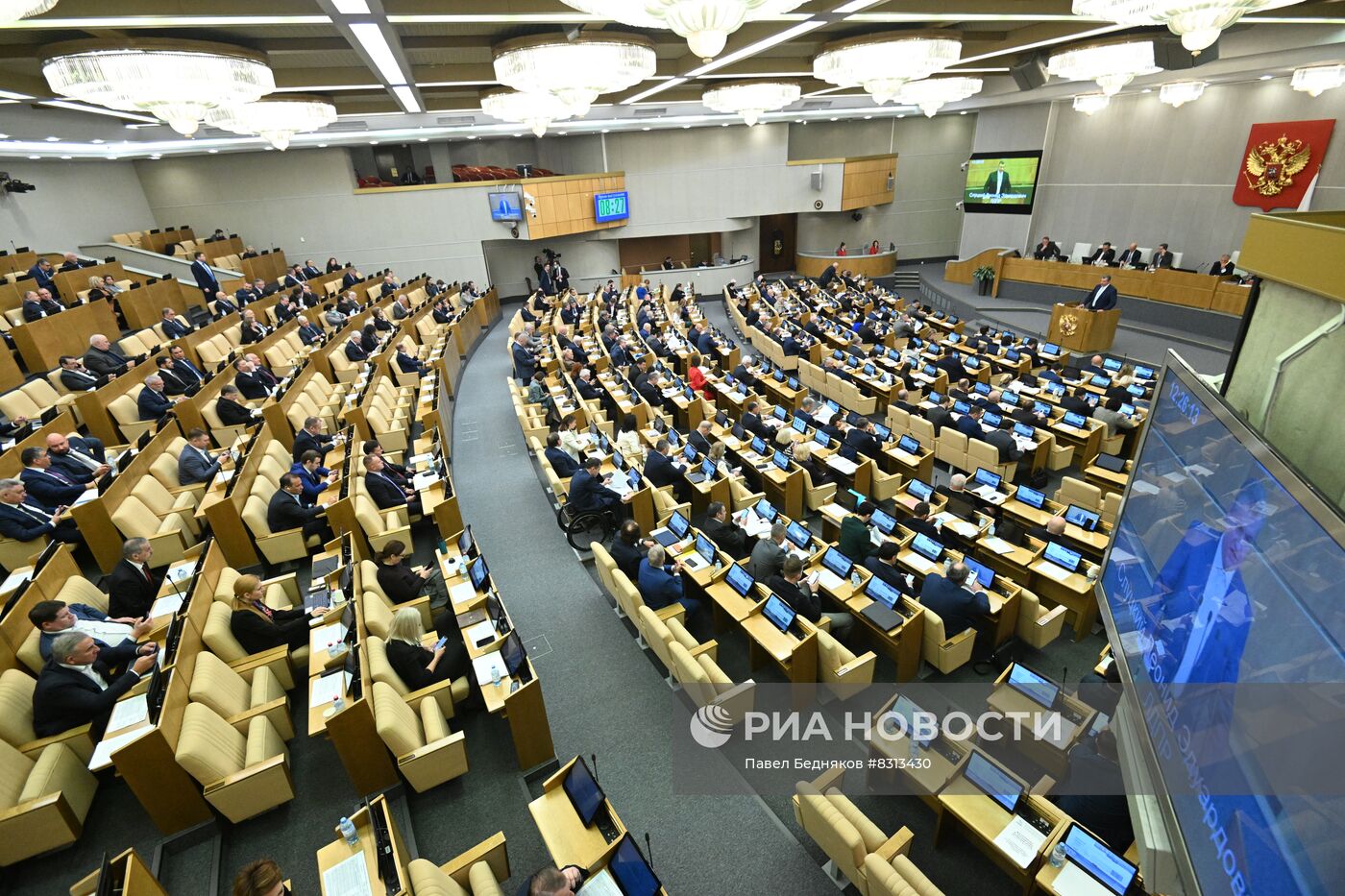 Пленарное заседание Госдумы РФ