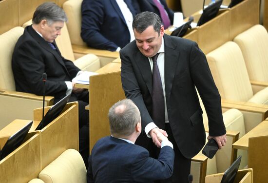 Пленарное заседание Госдумы РФ 