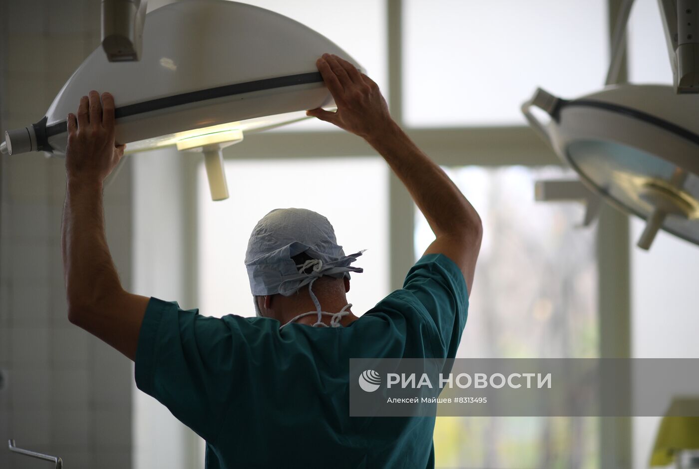 Работа врачей-волонтеров из Самарской области в ДНР