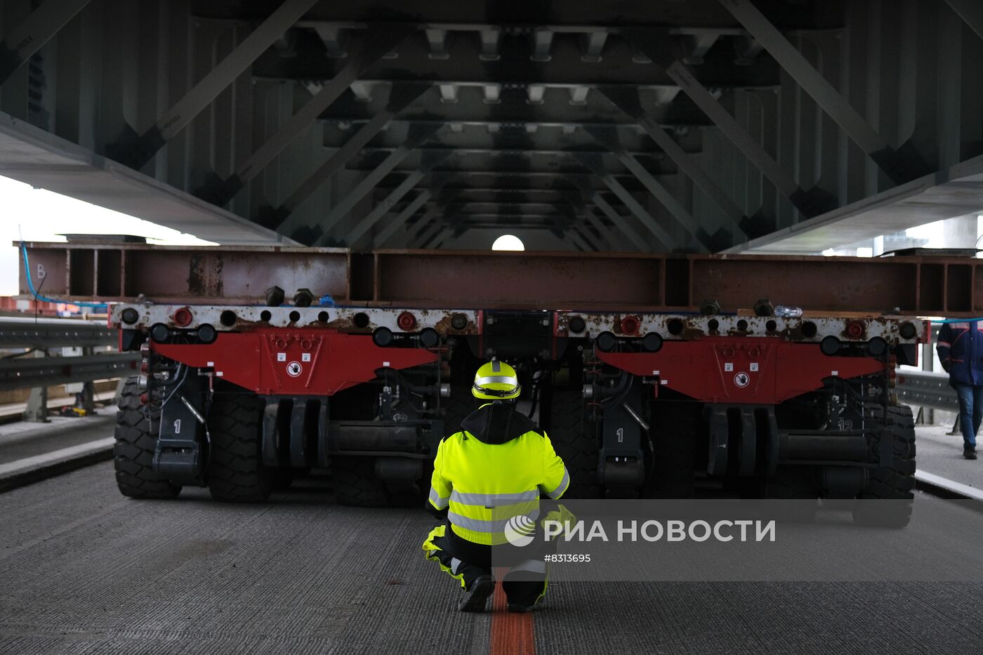 Завершен первый этап восстановительных работ на Крымском мосту