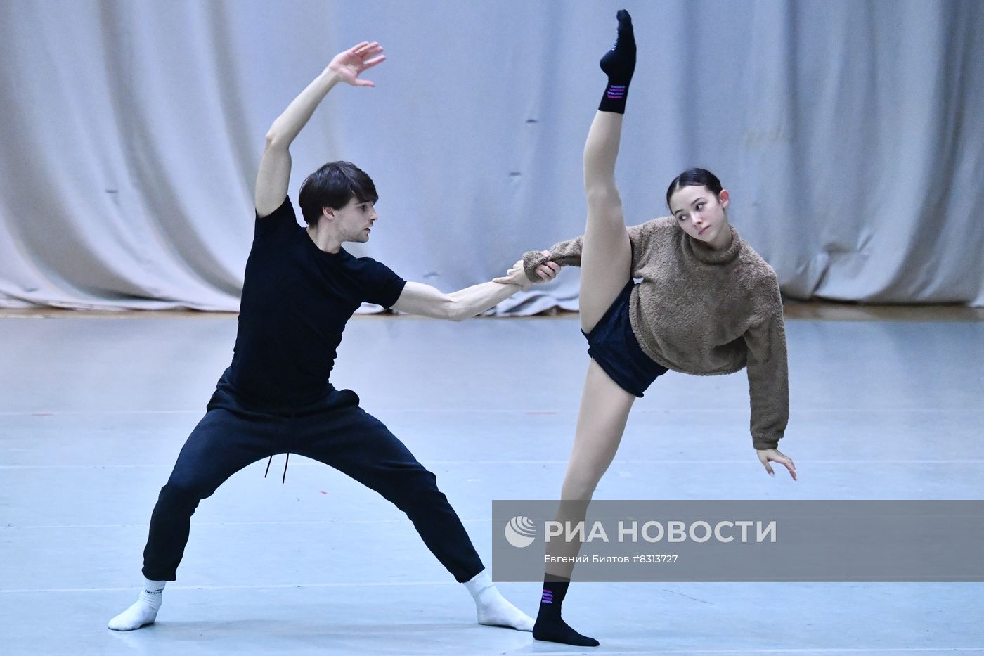 Репетиция балета "Лабиринт"