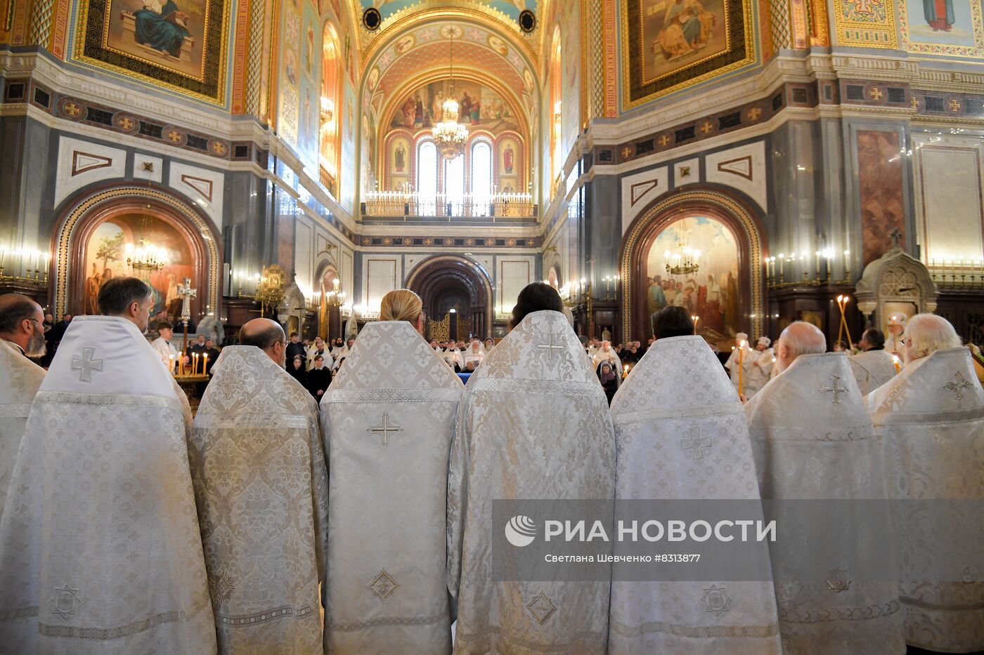 Отпевание погибшего в ходе СВО протоиерея Михаила Васильева