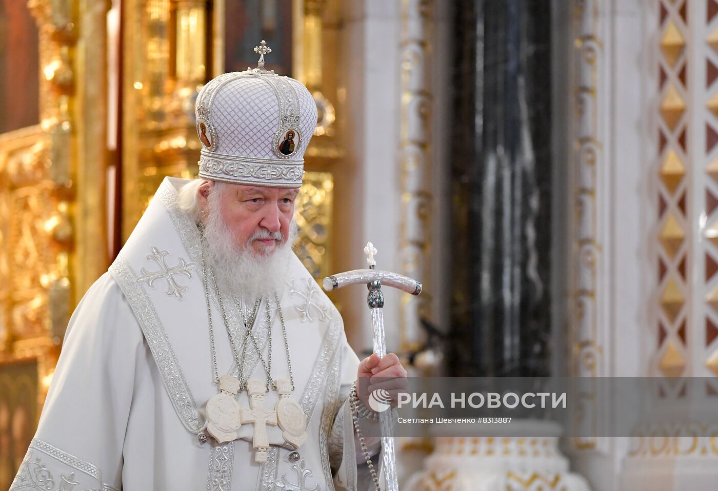 Отпевание погибшего в ходе СВО протоиерея Михаила Васильева