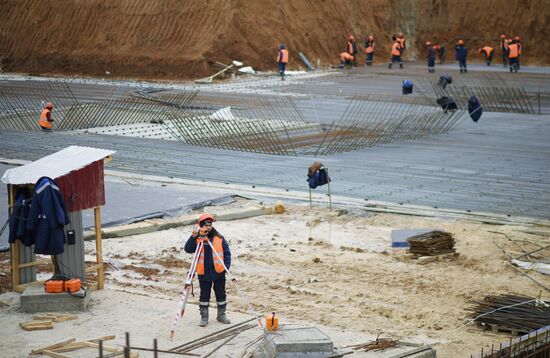 Строительство перинатального центра в Донецке